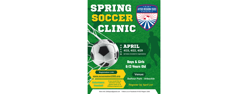 Spring Soccer Clinic