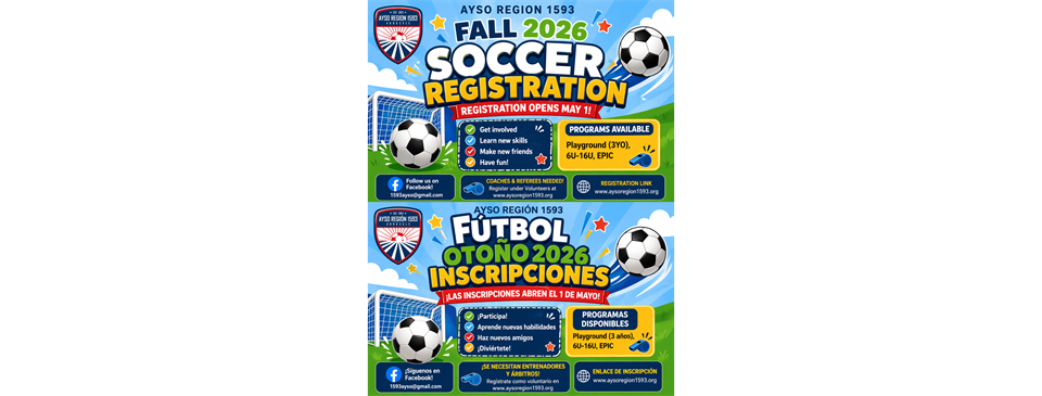 2026 Fall Soccer